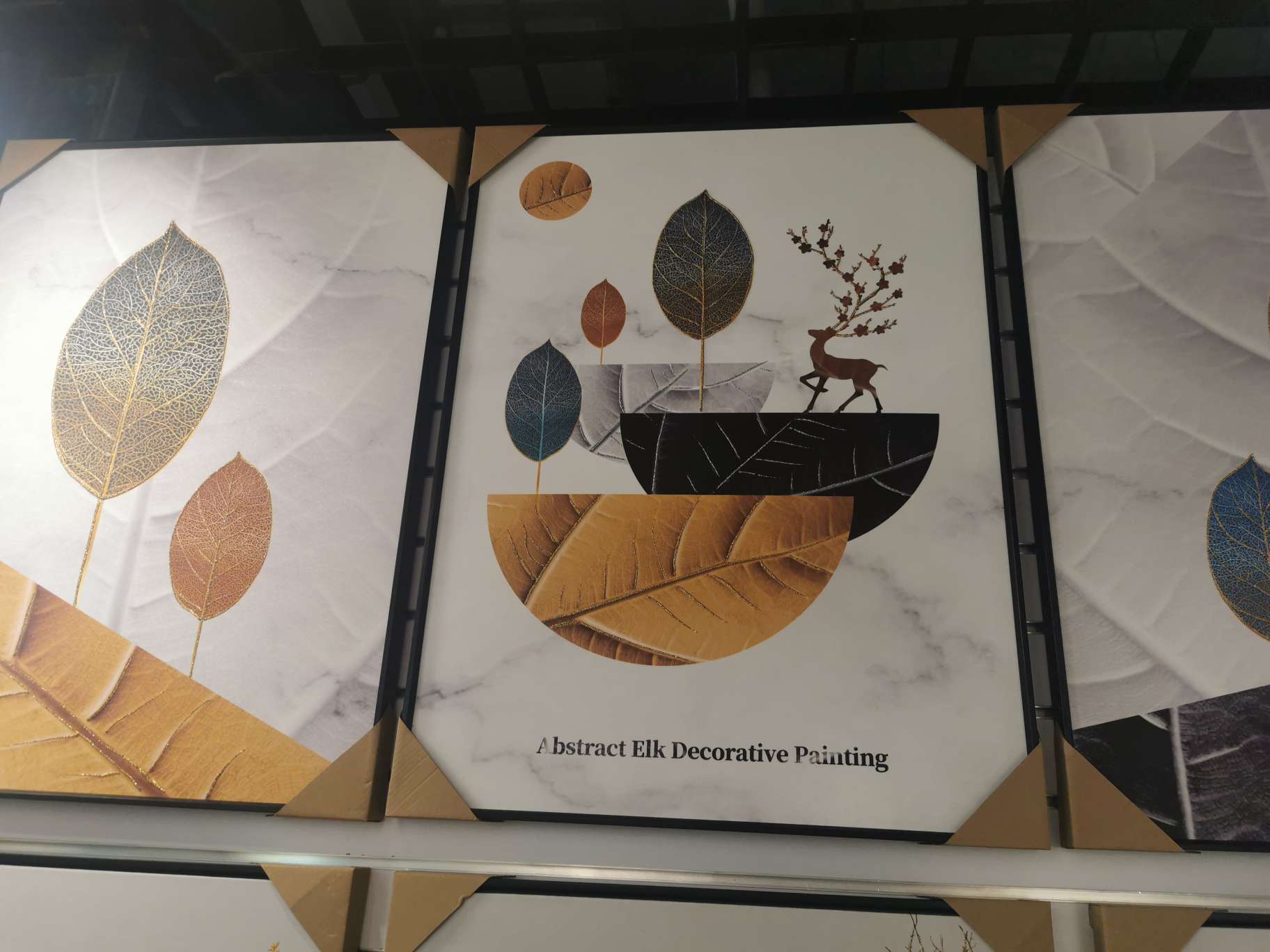 轻奢手绘油画客厅装饰画玄关壁画入户门餐厅挂画纯手工定制油画61313