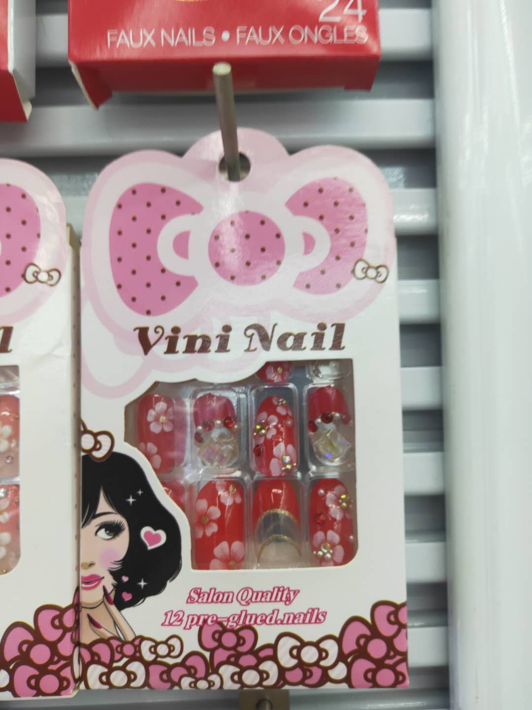 Fake nails with drill nails thumbnail