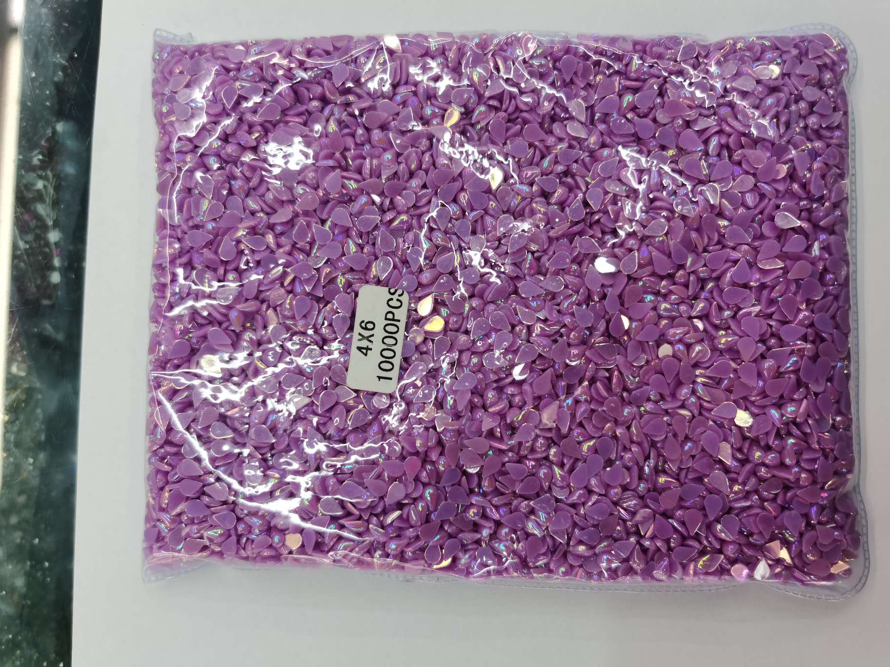 Taiwan acrylic diamond solid color AB premium diamond Specification image