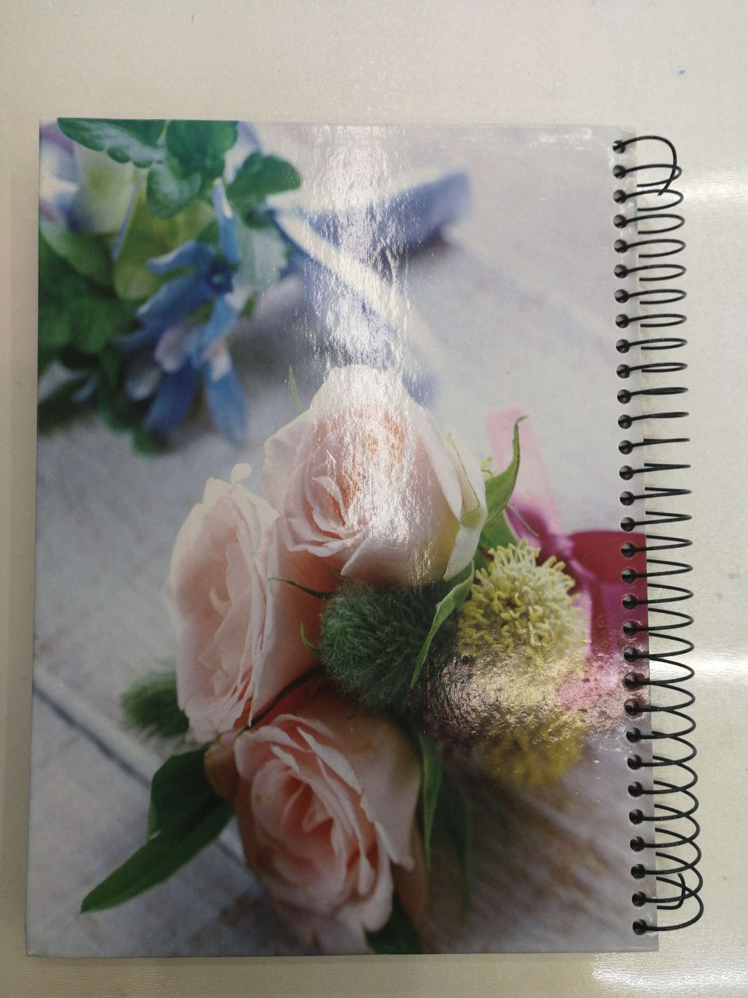 20 X27 Single Iron Ring Hard Copy School Supplies Notebook Application Scenario
