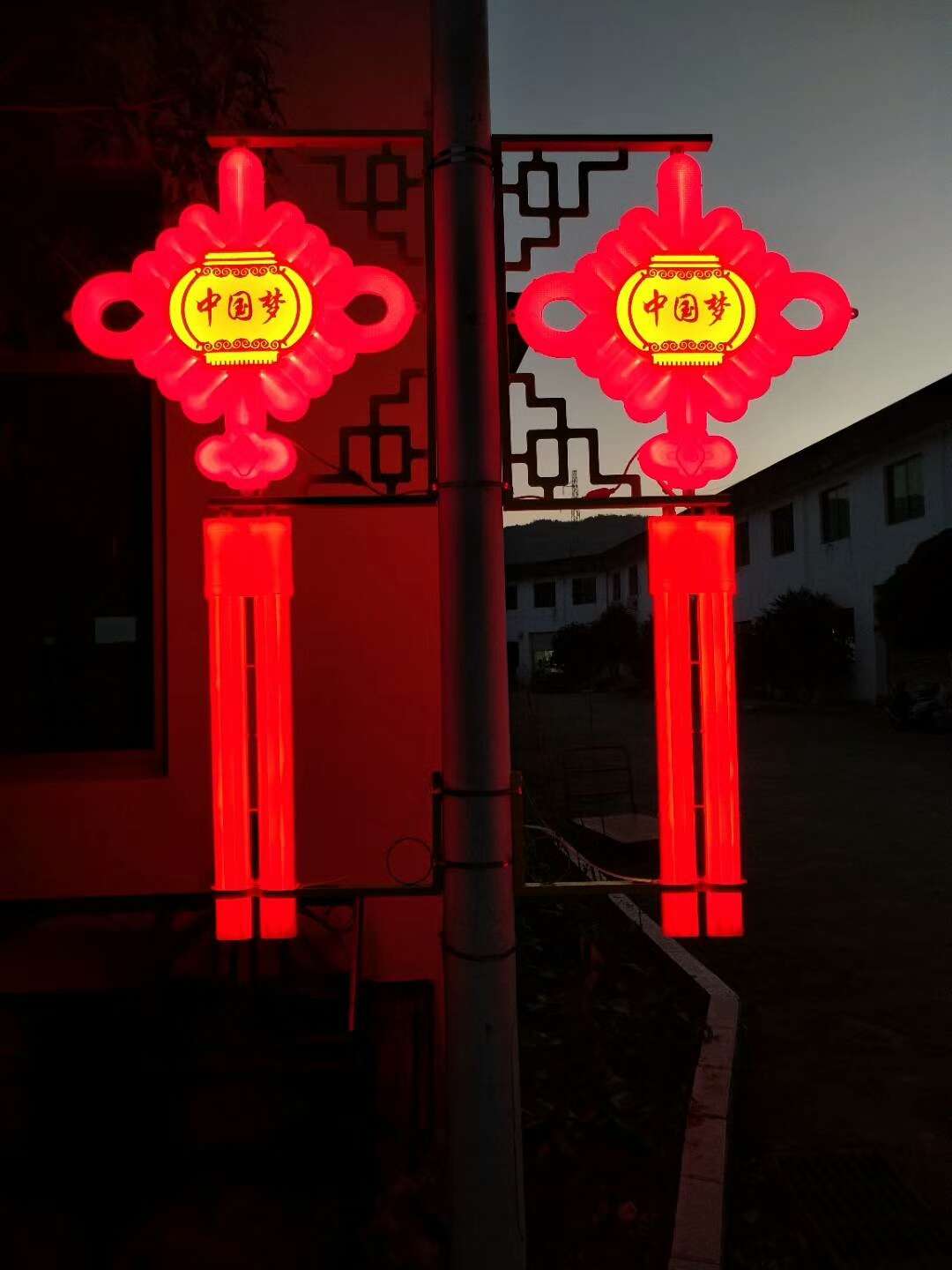 户外防水中国结中国梦