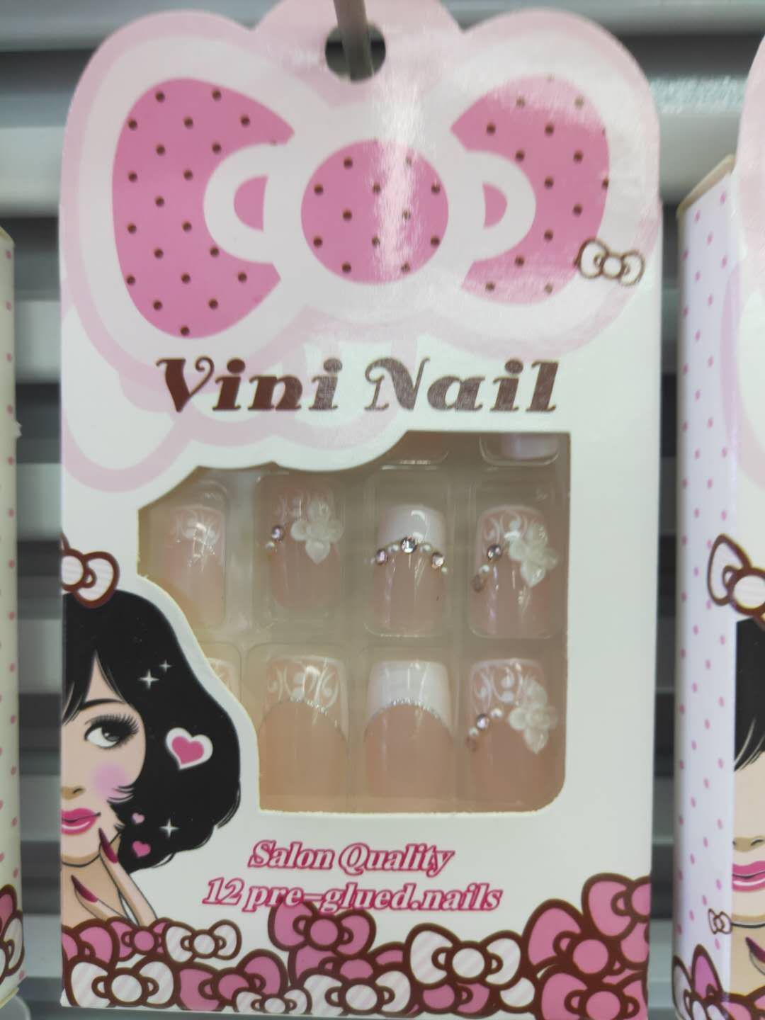 3D fake nails with drill