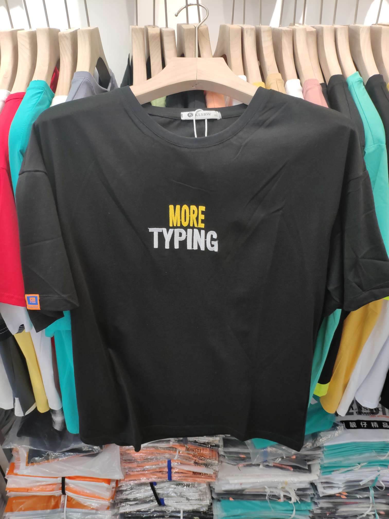 Embroidery 2020 new high quality men's T-shirts thumbnail