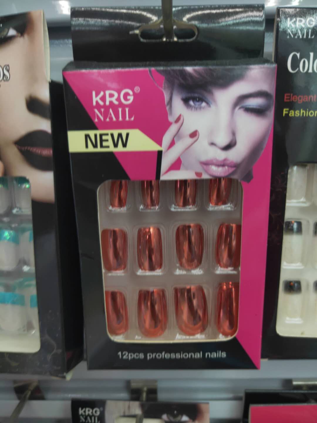 False nails electroplated false nails mirrored false nails thumbnail
