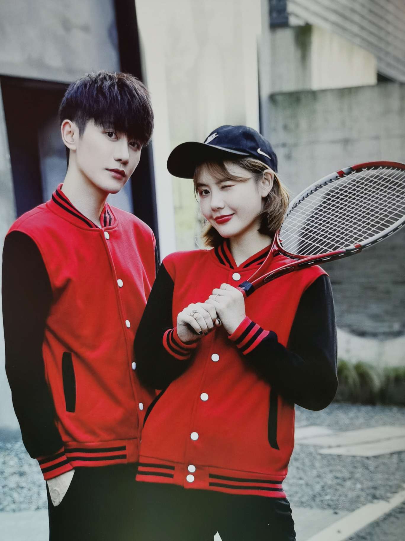 Combed cotton TC baseball suits details Picture