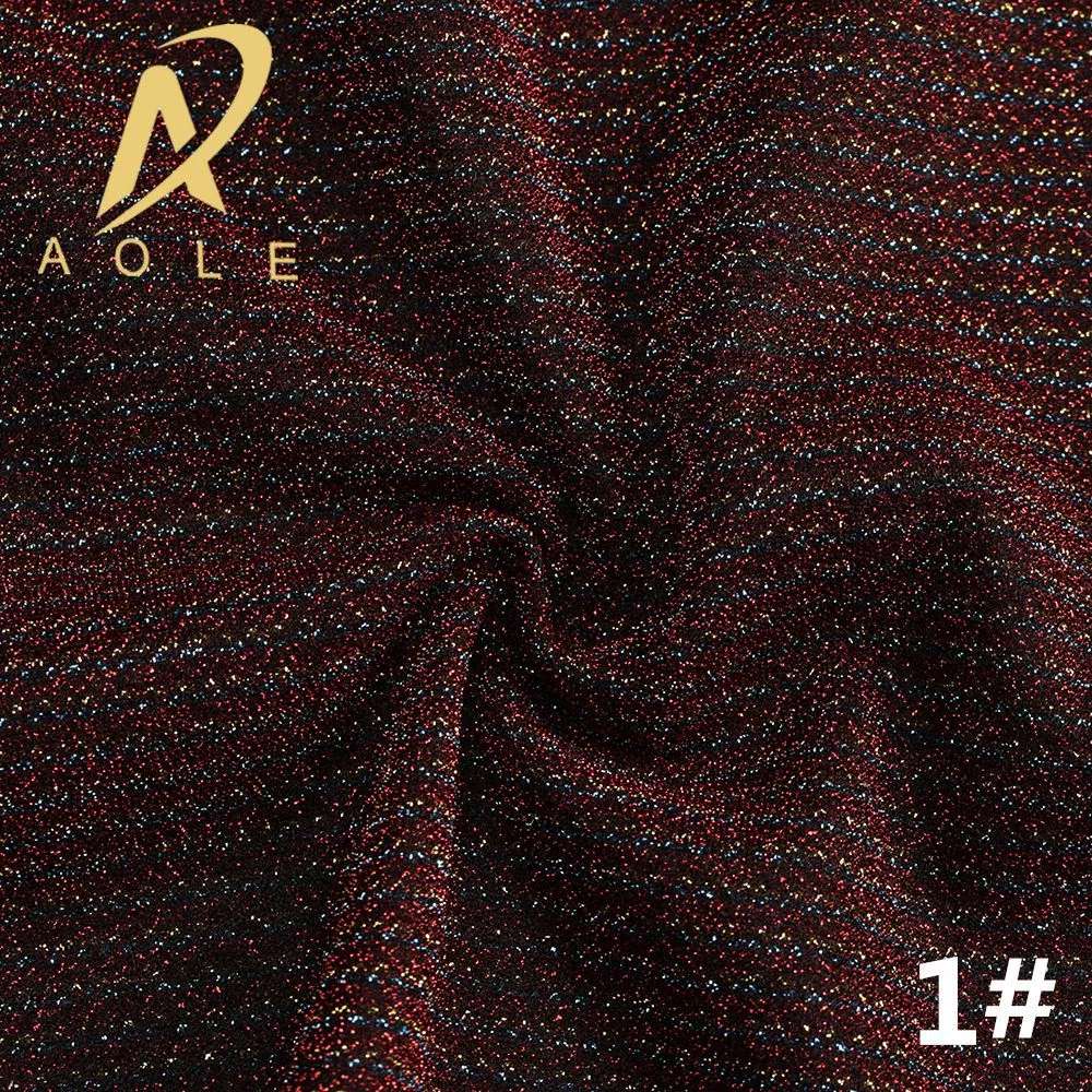 Fine striped thick thread fabric, gold onion fabric, 120g thread fabric, gold and silver thread fabric, accessories, dance costumes, shoe materials fabric