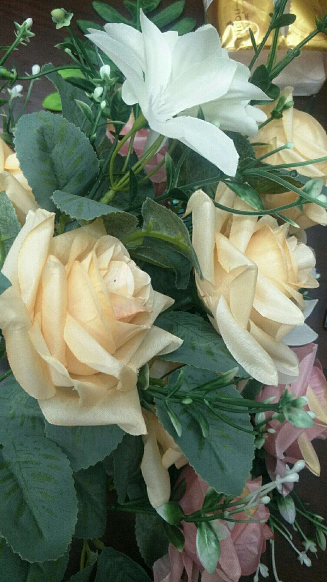 Fumin Silk Flower factory direct sale combination flowers undefined
