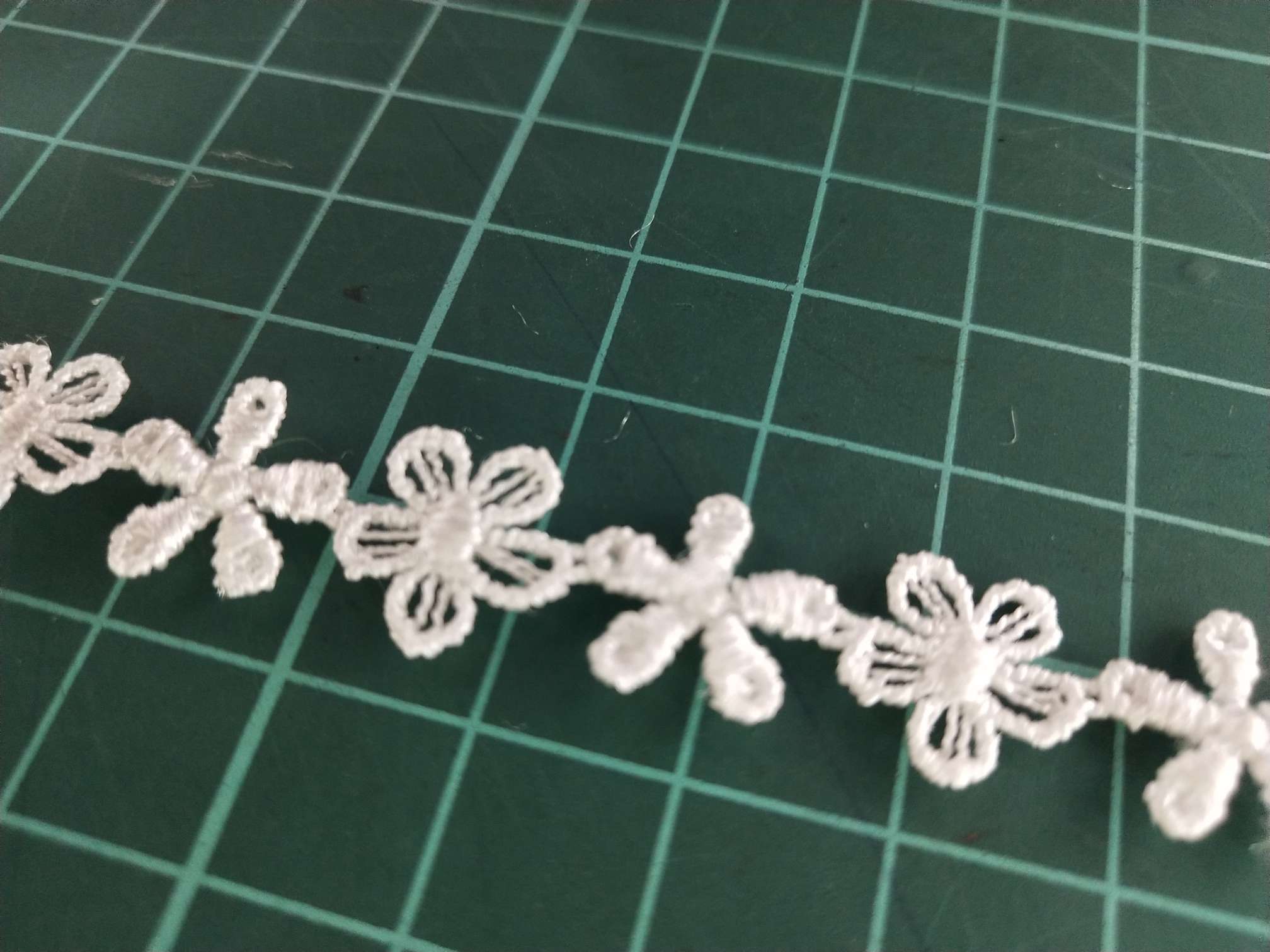 Exquisite hollowed-out lace water-soluble lace handcrafted clothing, children's wear, necklace decoration details Picture