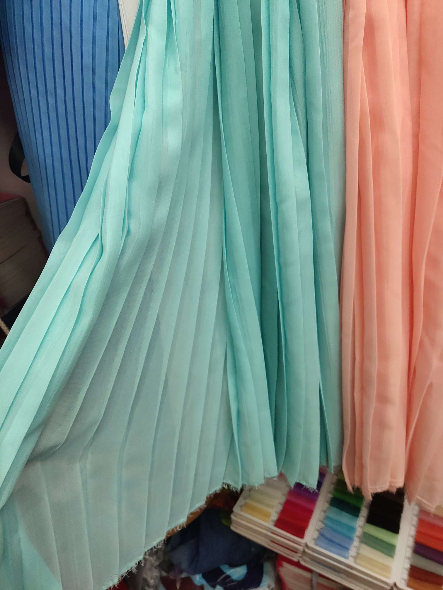 Chiffon crepe series, materials for clothing, accessories and lace Item Picture