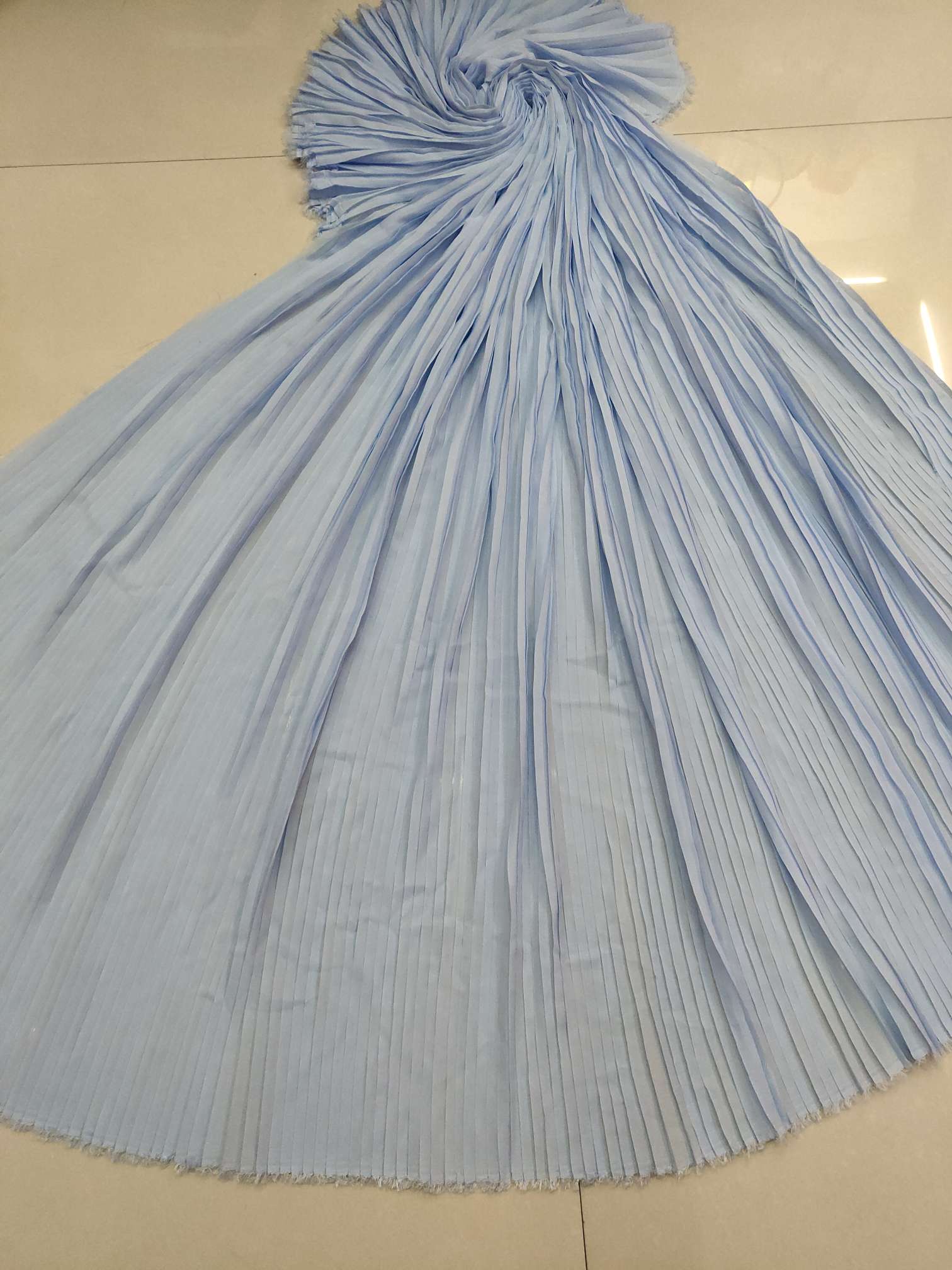 Chiffon crepe series, materials for headwear, shoe flowers, clothing, etc Specification image