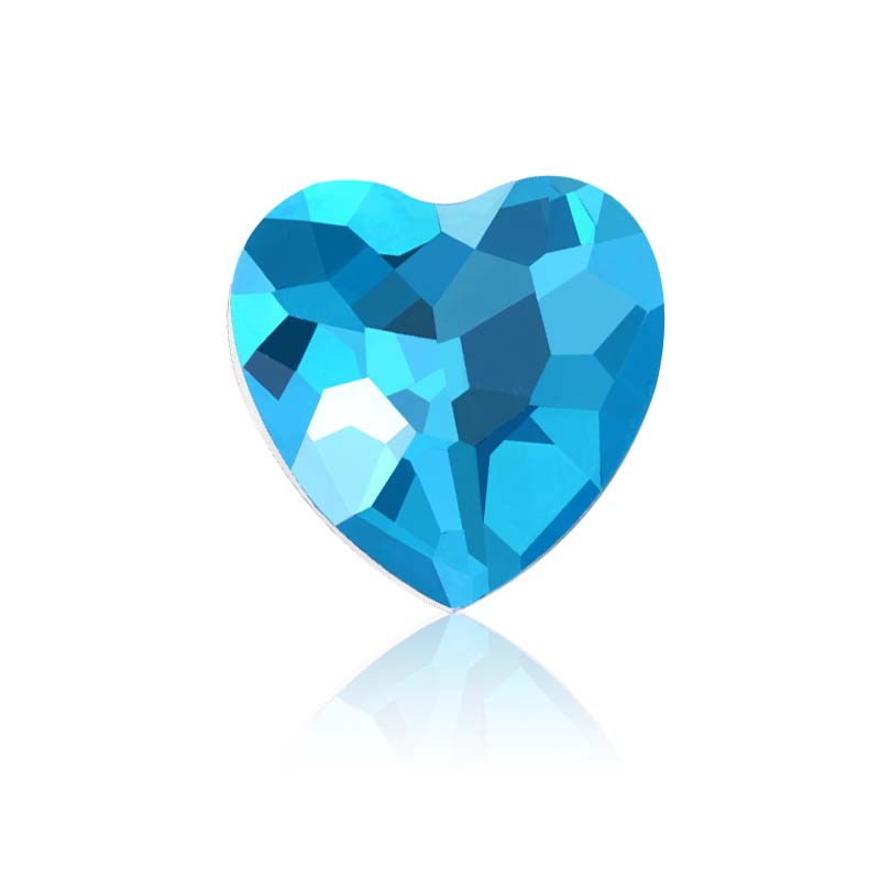Water diamond, glass diamond, 10MM pointed-bottom heart diamond, heart-shaped diamond, crystal glass diamond, diy mobile phone sticker diamond, accessories, clothing and jewelry diamond details Picture