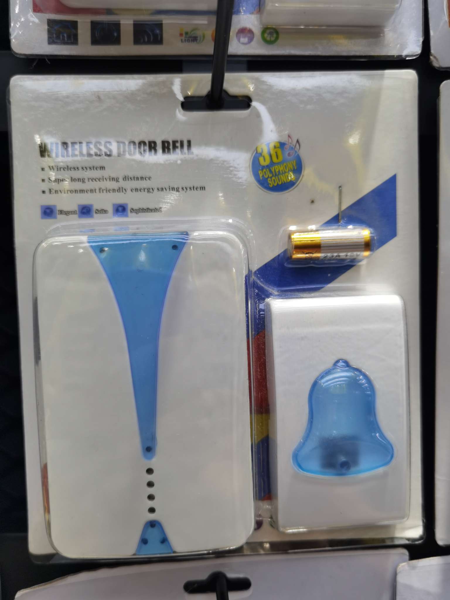 8370D wireless remote control doorbell thumbnail
