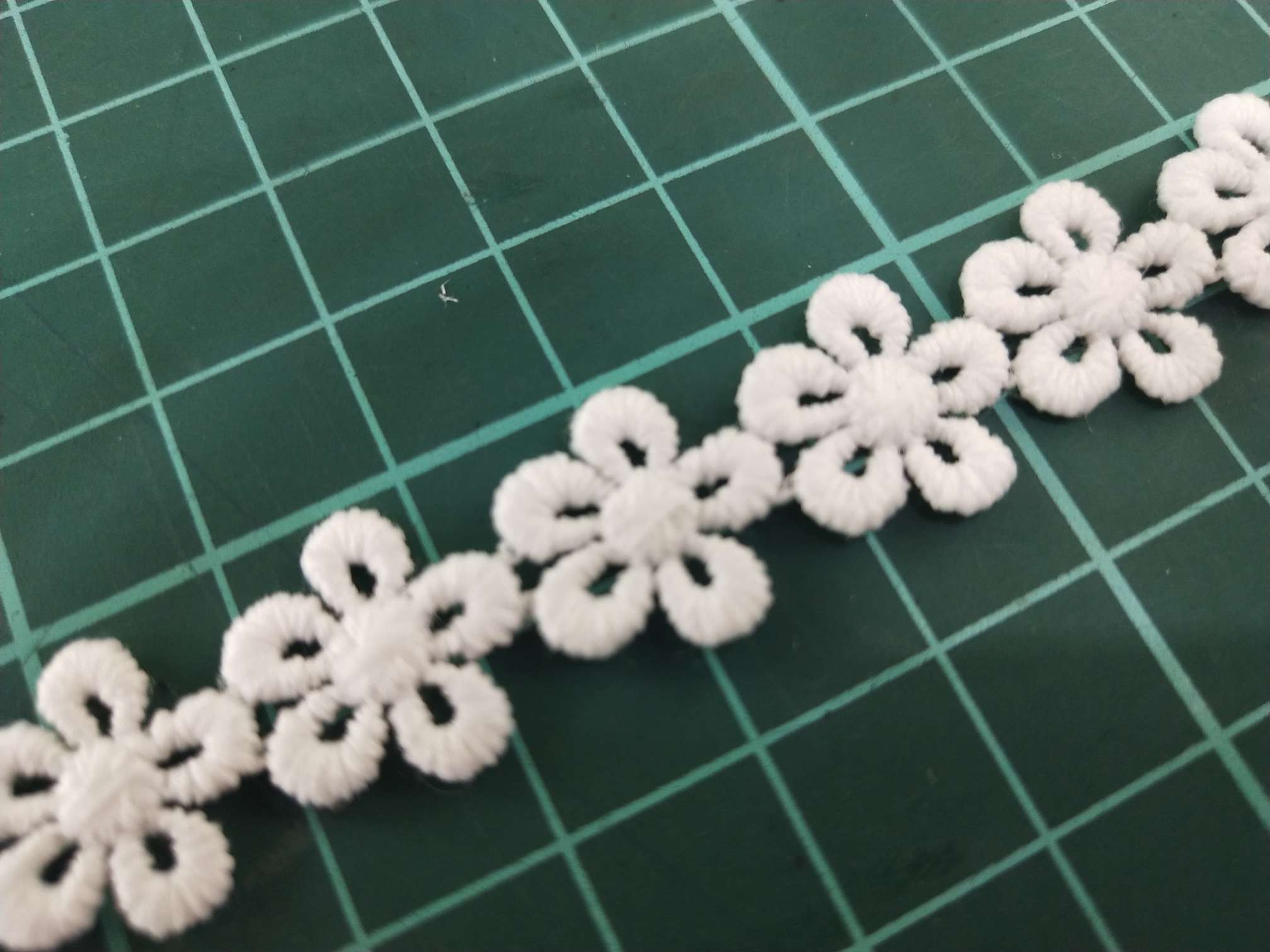 Water-soluble embroidery summer bestseller lace necklace headwear clothing material details Picture