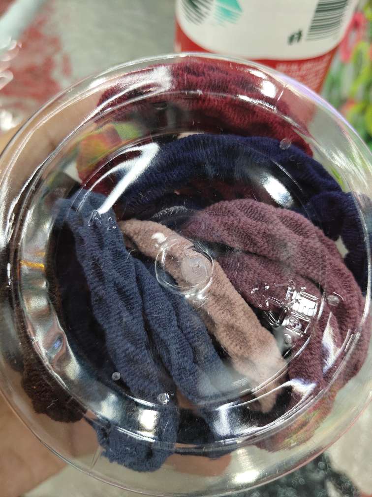 Headband Ins Cute Girl Net Red Small Rubber Band Hair Rope Holster Simple Headwear Sentie Hair Circle Fresh Specification drawing