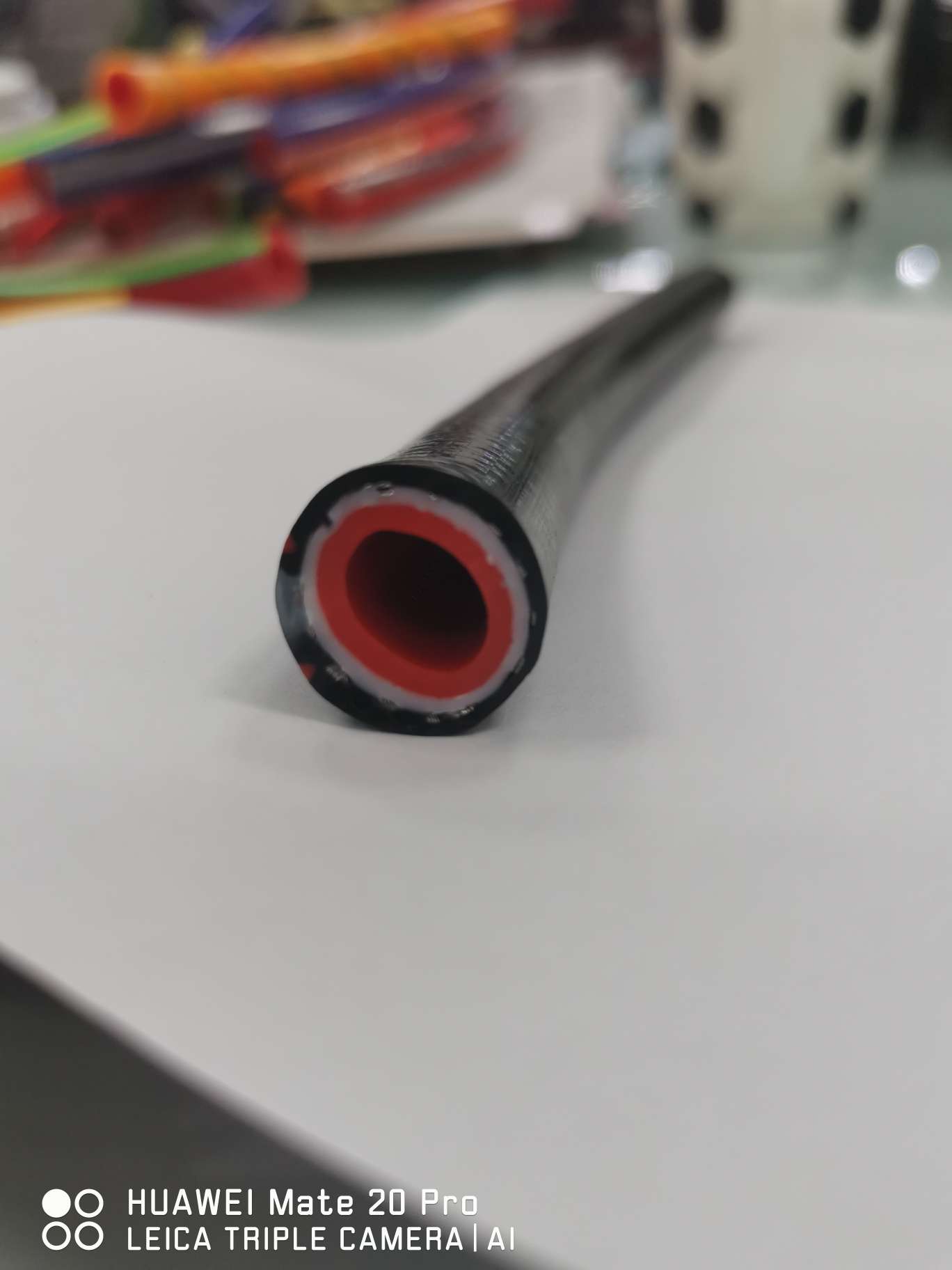 黑色带钢丝胶管