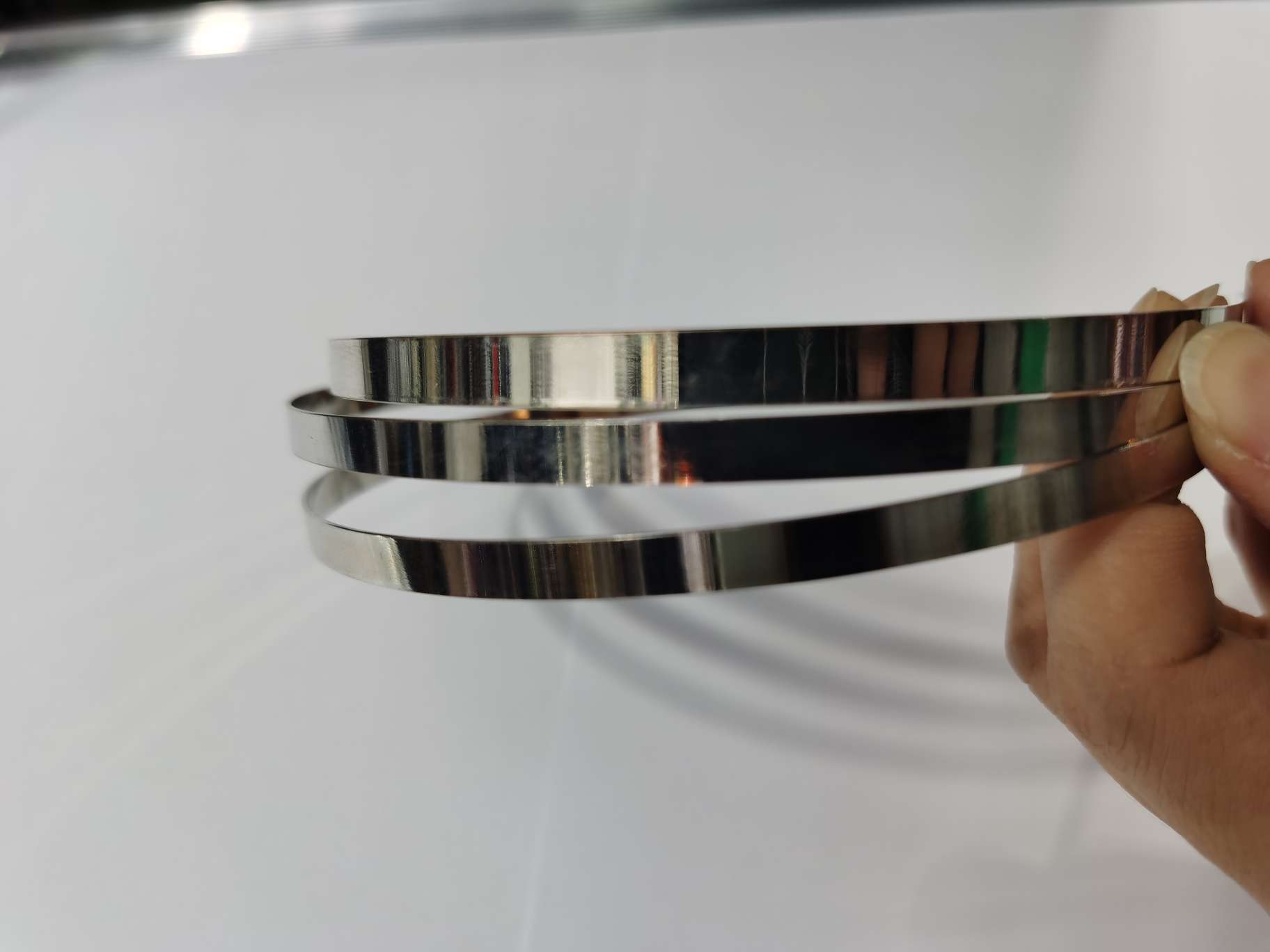 Electroplated white K: 3mm, 4mm, 5mm, 6mm, 7mm