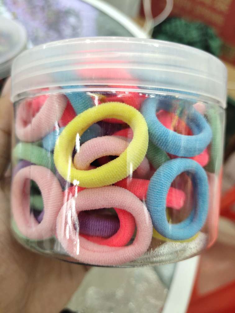 Children's hair ring hair rope small thick hair rope female baby does not hurt the hair elastic good hair elastic hair band hair accessories thumbnail