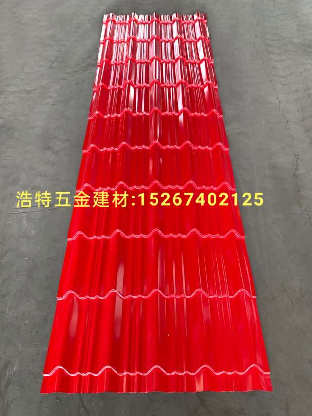Factory direct sales of color steel tiles, iron sheet tiles, roof tiles, galvanized tiles, corrugated plates, color steel coils, galvanized coils. Professional production and export to Africa. 0 in stock Application Scenario