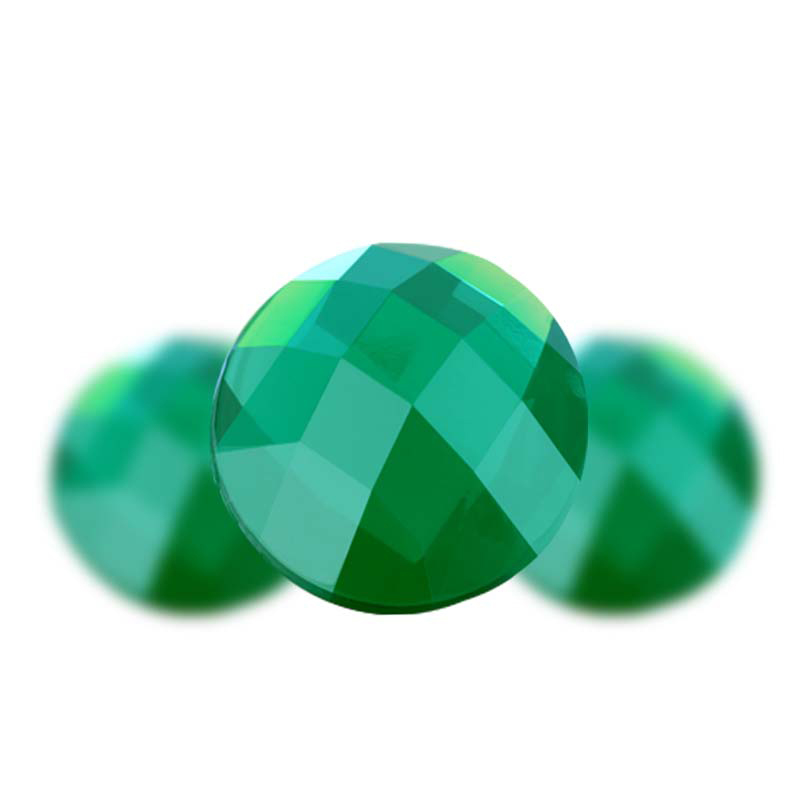 Taiwan E12 round turtle surface without holes, imitation Taiwan acrylic diamond square surface, grid surface, round diamond-encrusted handicraft patch Item Picture