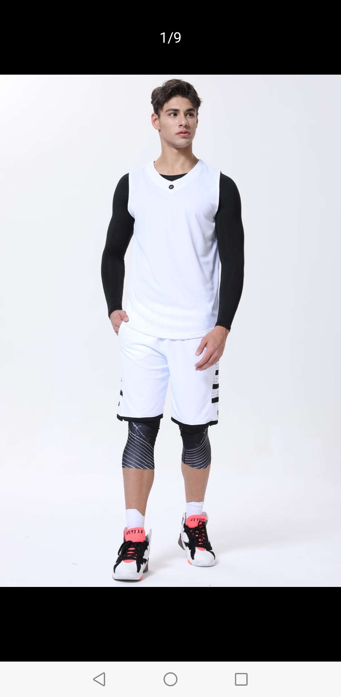 篮球服实物图