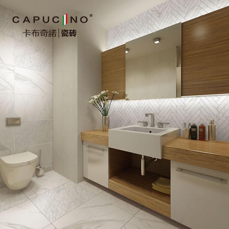 Cappuccino Tile Living Room Floor Tile Kitchen Bathroom Wall Tile Modern Antique Brick Sky Mirror 600X1200 details Picture