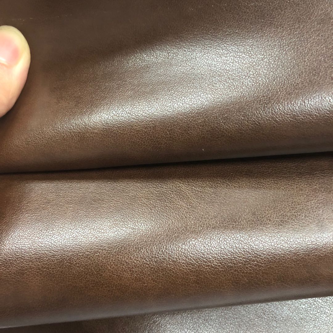 Factory direct sales of pressure-changed Pu leather bags, stationery leather, trademark leather, color-changing fine texture pu material undefined