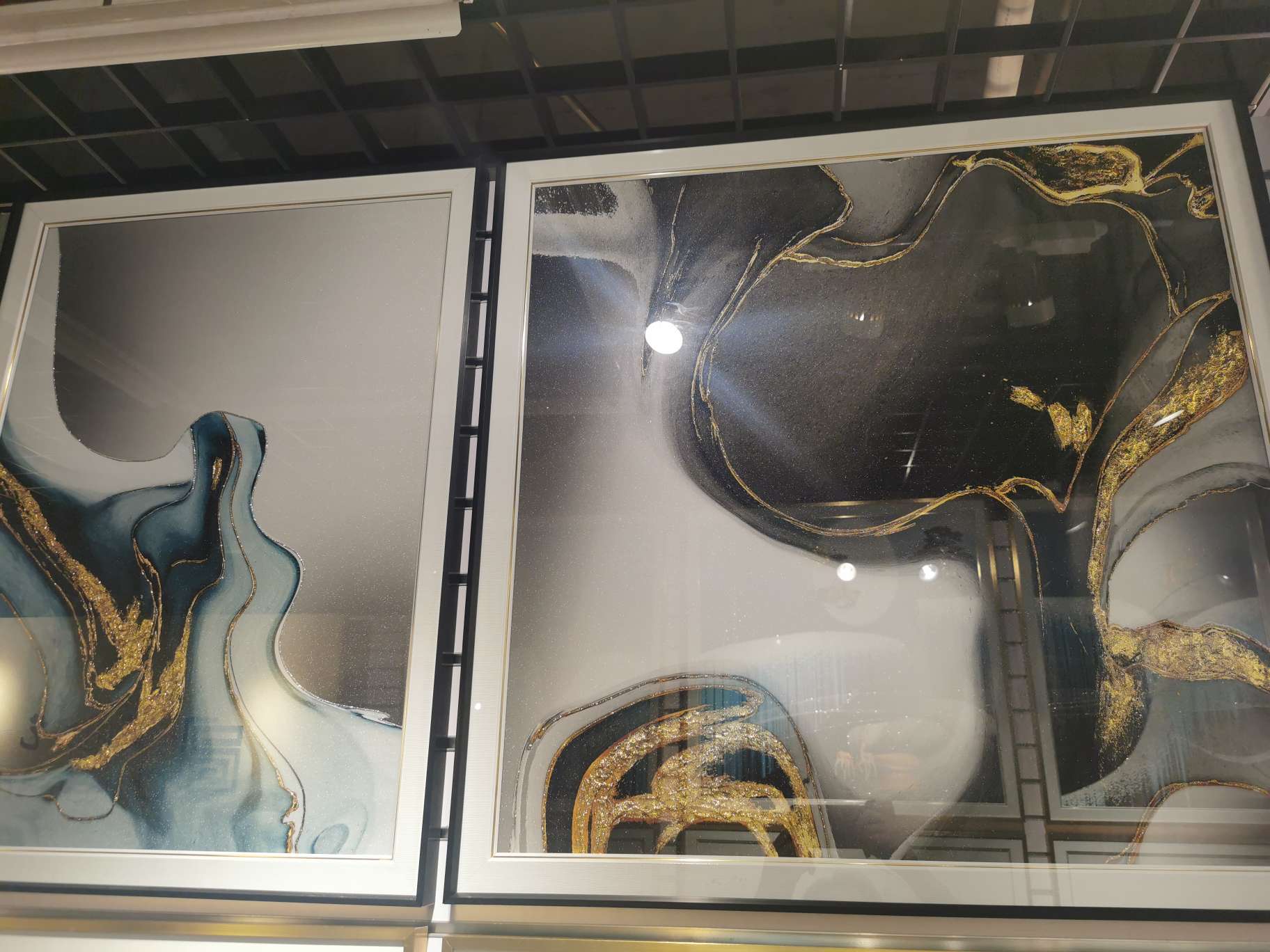 轻奢手绘油画客厅装饰画玄关壁画入户门餐厅挂画纯手工定制油画wkiahw