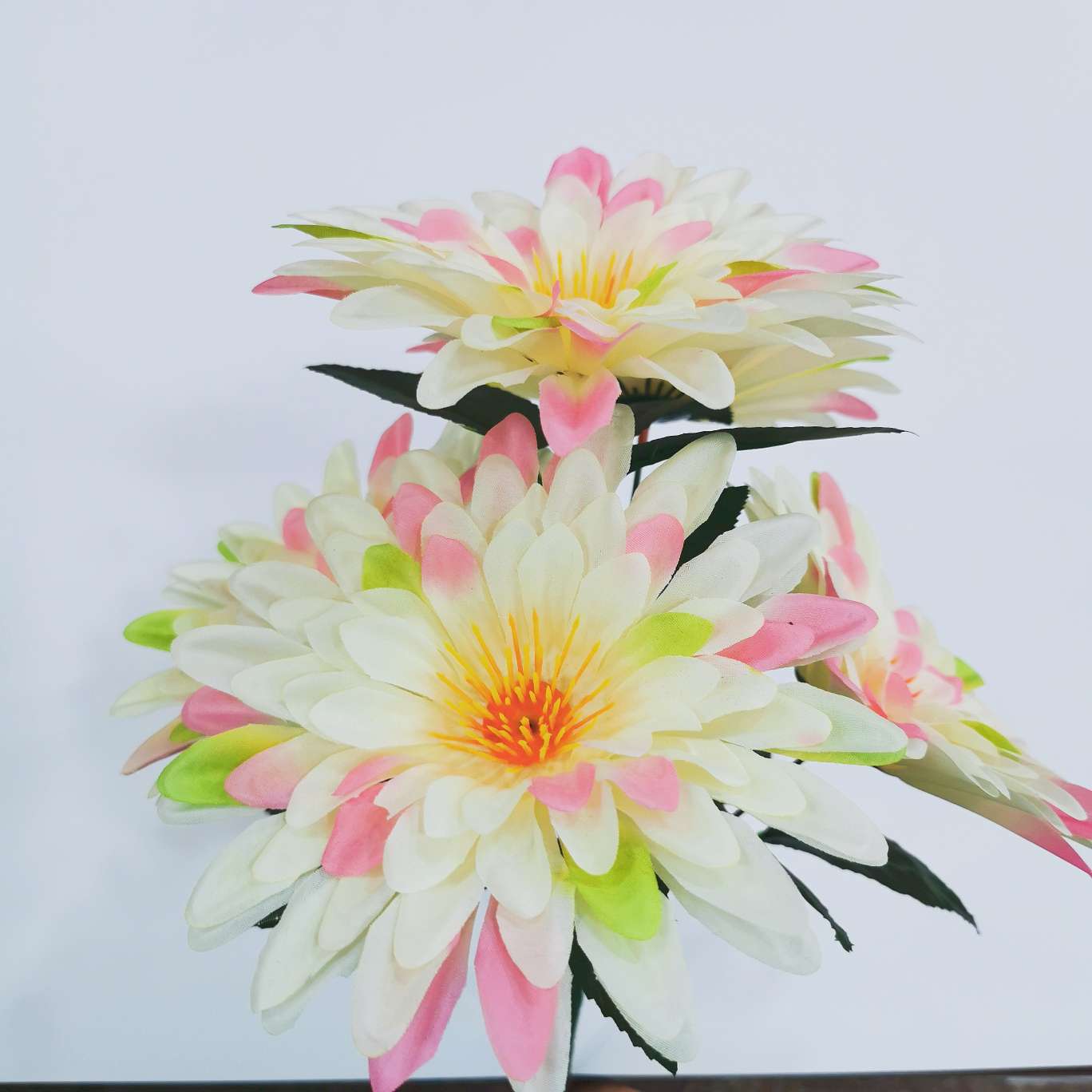 Five-pronged extra-long handle Qingming flower stems from Russia, direct sales from Guangdong stem manufacturer, wholesale of artificial flower accessories in Yiwu undefined