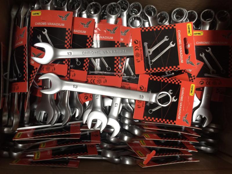 Open wrench wrench Dual purpose wrench Adjustable wrench Repair tool Auto repair tool Hardware tool Multi-function wrench undefined