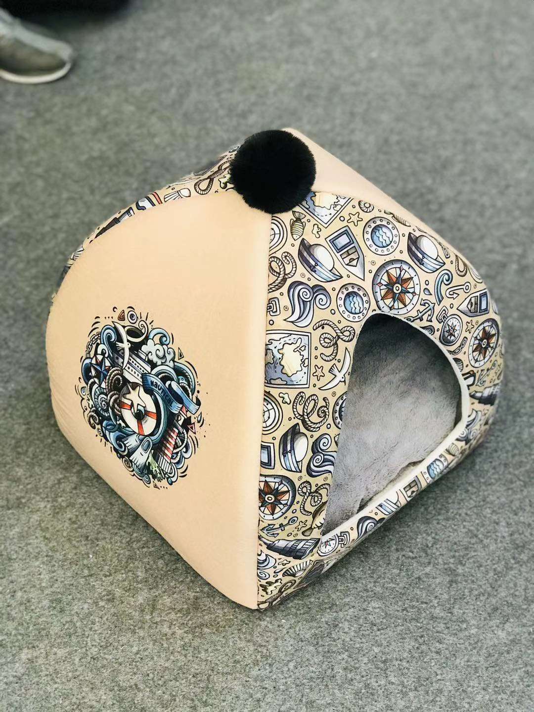 Yurt pet treasure nest, in the past style pattern made more improvements! undefined