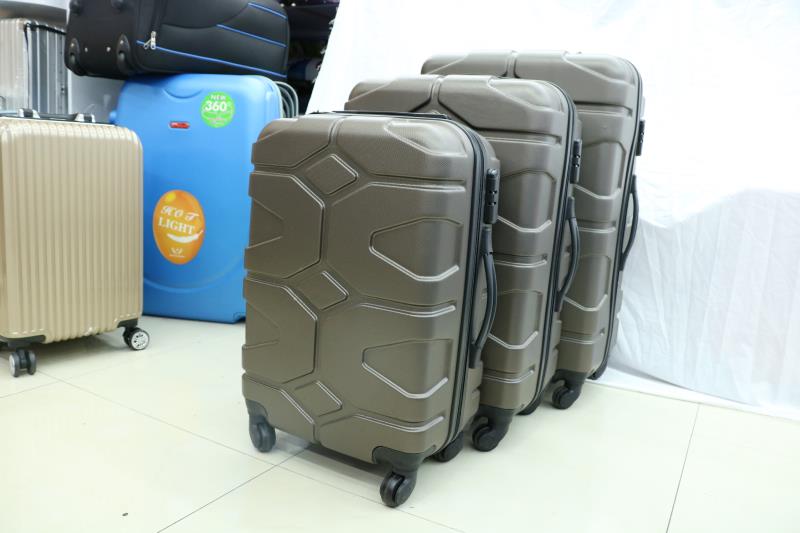 809#ABS拉链拉杆箱21-25-29万向轮旅行箱图