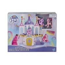 孩之宝小马宝莉友谊奇幻城堡套装 女孩礼物 过家家玩具 紫悦E9919