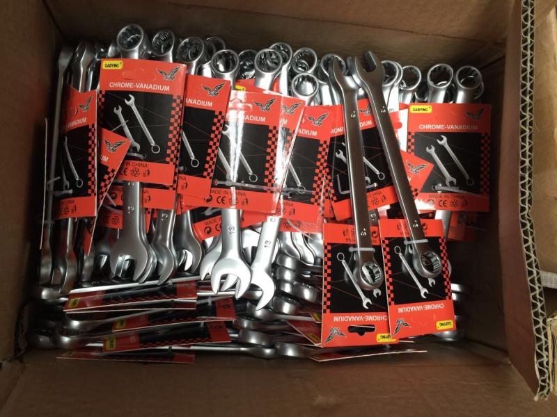 Three-prong wrench Open-end wrench Multi-purpose wrench L Wrench Socket wrench Hardware repair tool undefined