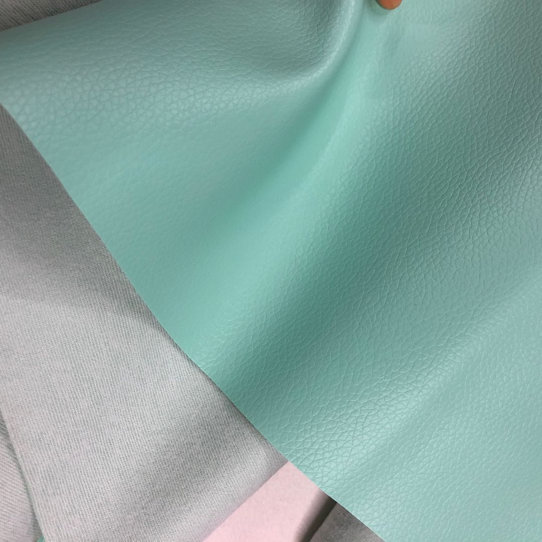 Yiwu Xiangshang Leather supplies new D90 eco-friendly leather bags and sofas with small lychee patterns Item Picture