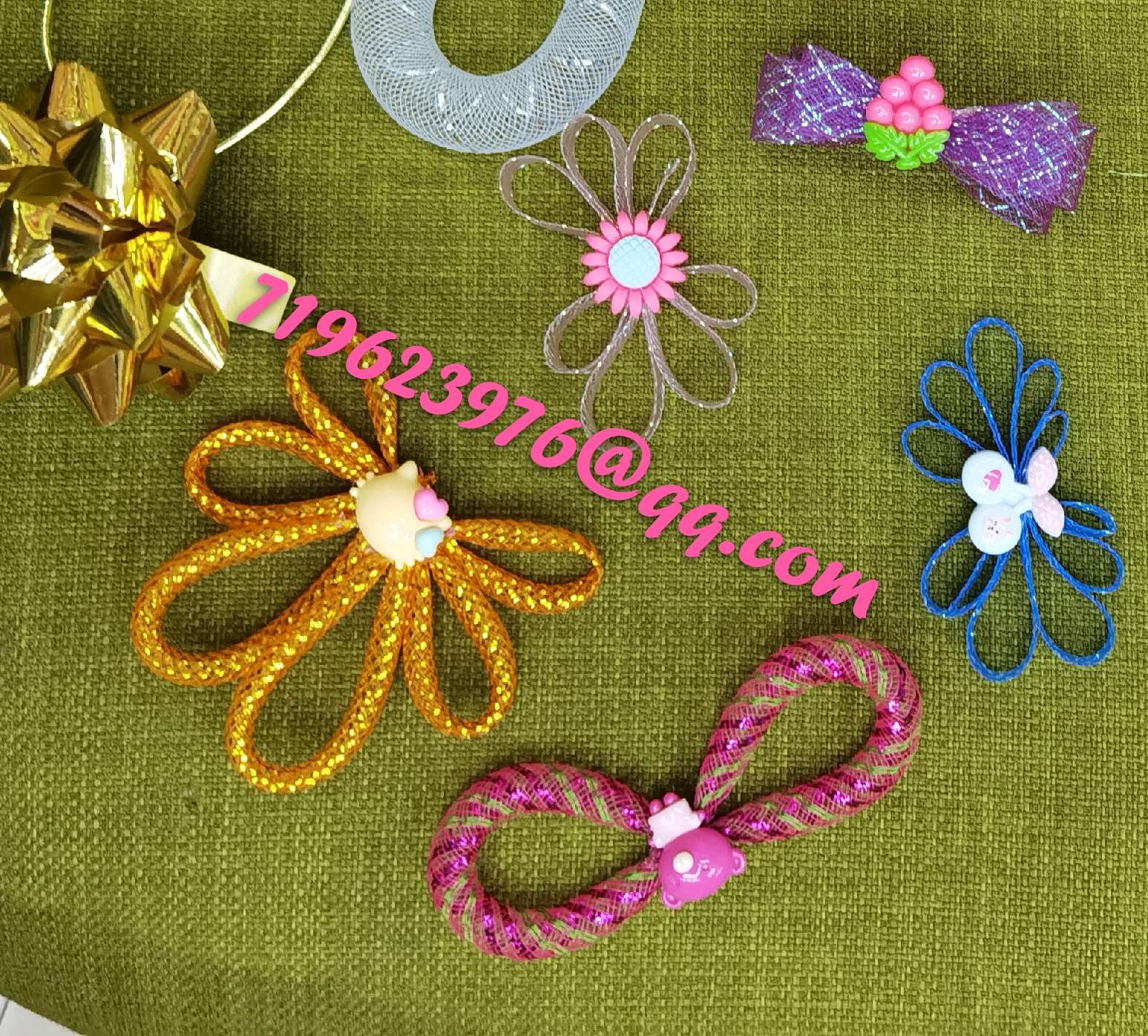 Elastic yarn net manufacturers direct, creative accessories Specification drawing