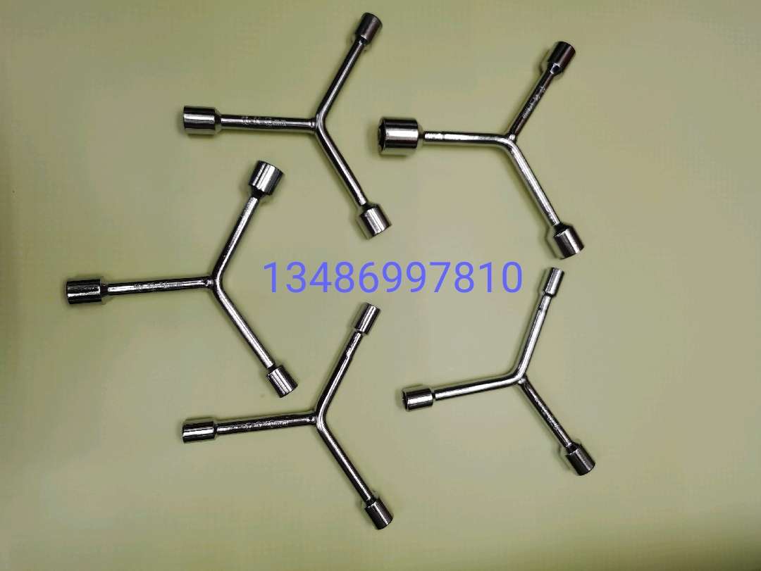 Open wrench Wrench set Tool Household tool Auto repair tool dual-purpose wrench three-pronged wrench Item Picture