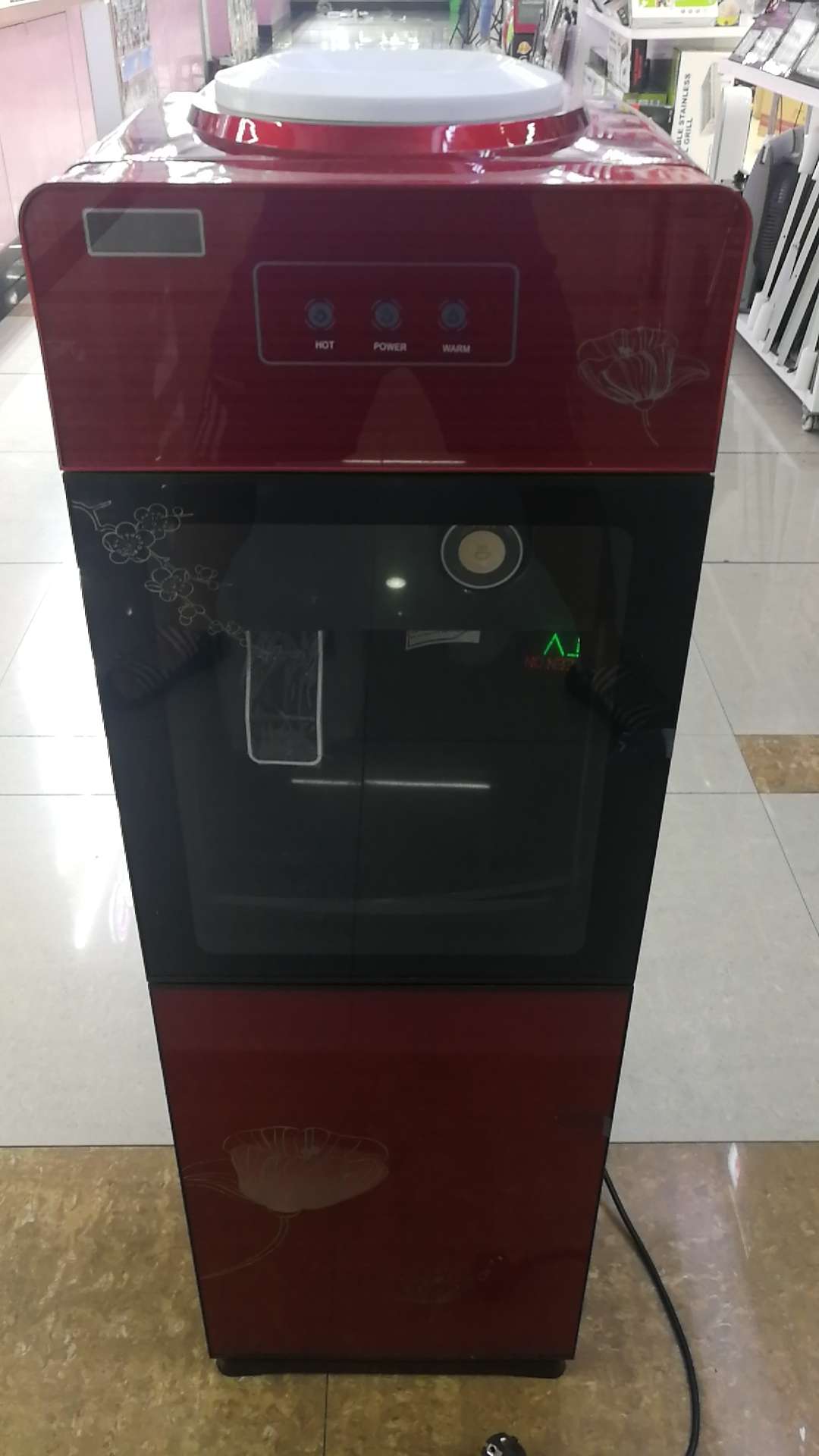 Warm water dispenser