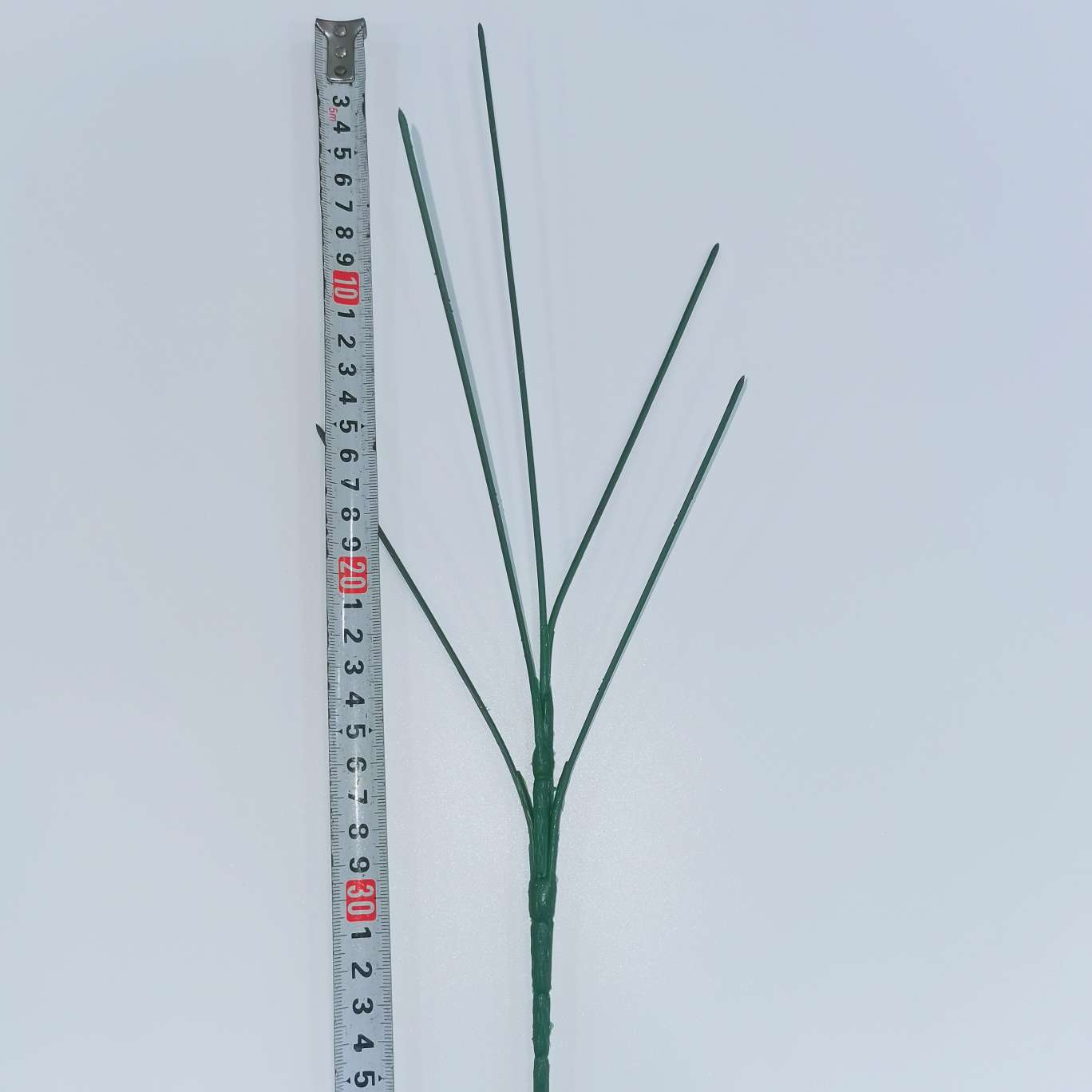 Five-pronged extra-long handle Qingming flower stems from Russia, direct sales from Guangdong stem manufacturer, wholesale of artificial flower accessories in Yiwu undefined