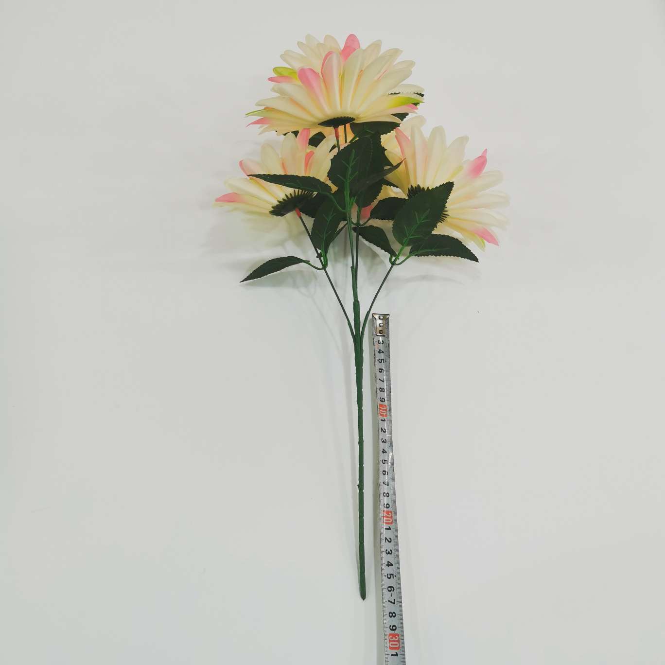 Five-pronged extra-long handle Qingming flower stems from Russia, direct sales from Guangdong stem manufacturer, wholesale of artificial flower accessories in Yiwu undefined