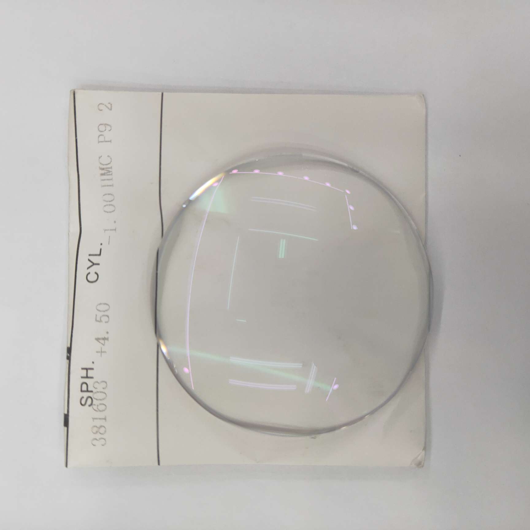 1.56 resin green film details Picture