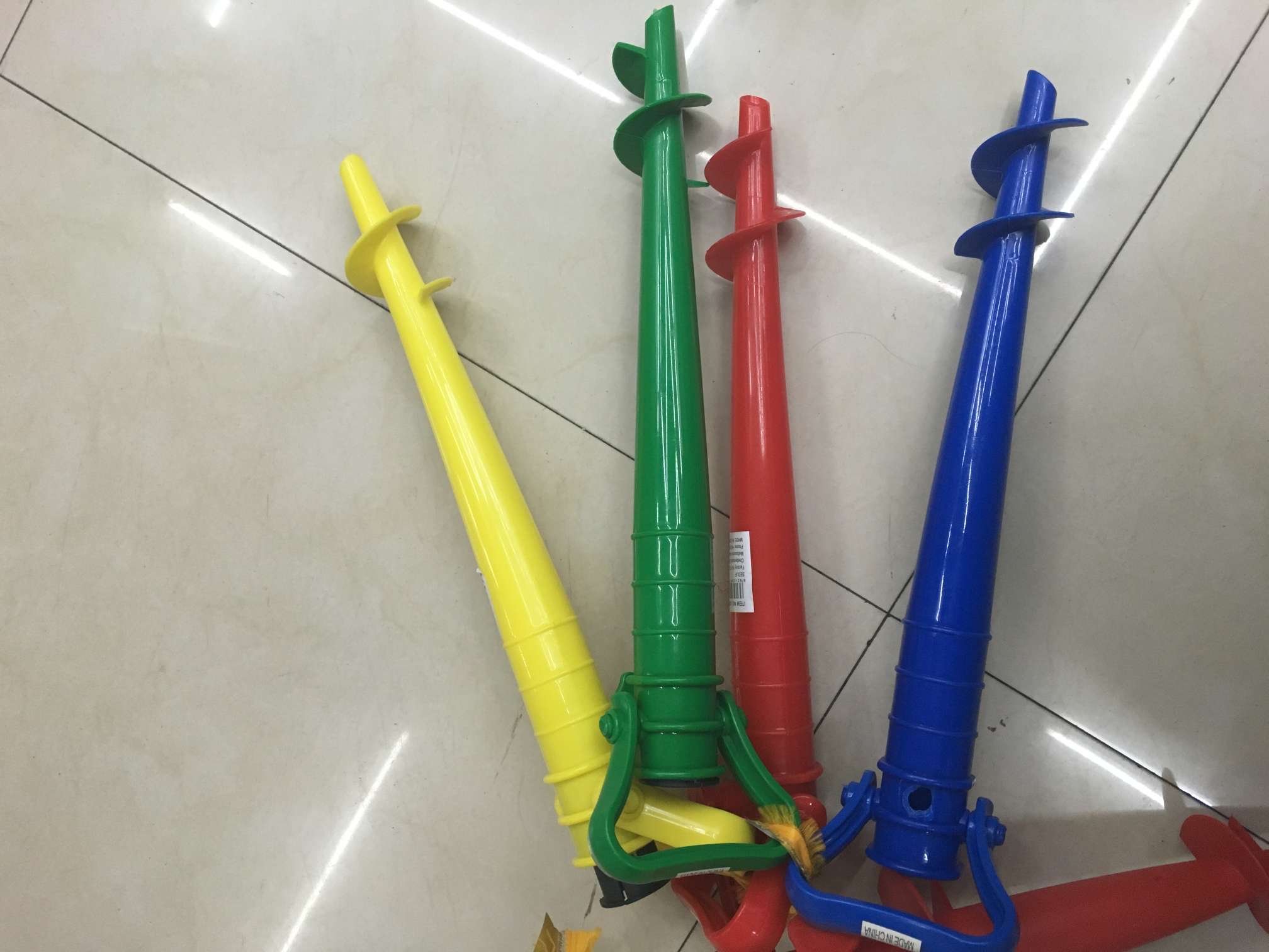 Plastic base of beach umbrella, beach drill bit Specification image