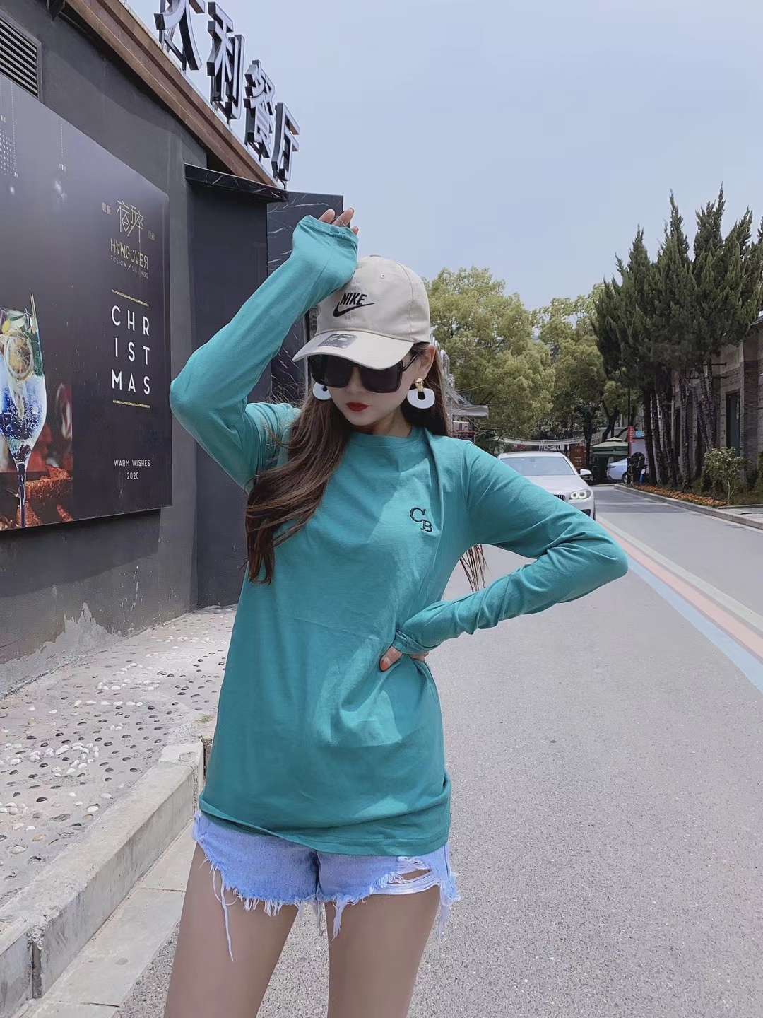 Autumn New Long Sleeve Top Large T-Shirt Simple Round Neck Short Sleeve Printing Short Sleeve Simple T Large T-Shirt Simple Round Neck Short Sleeve Printing