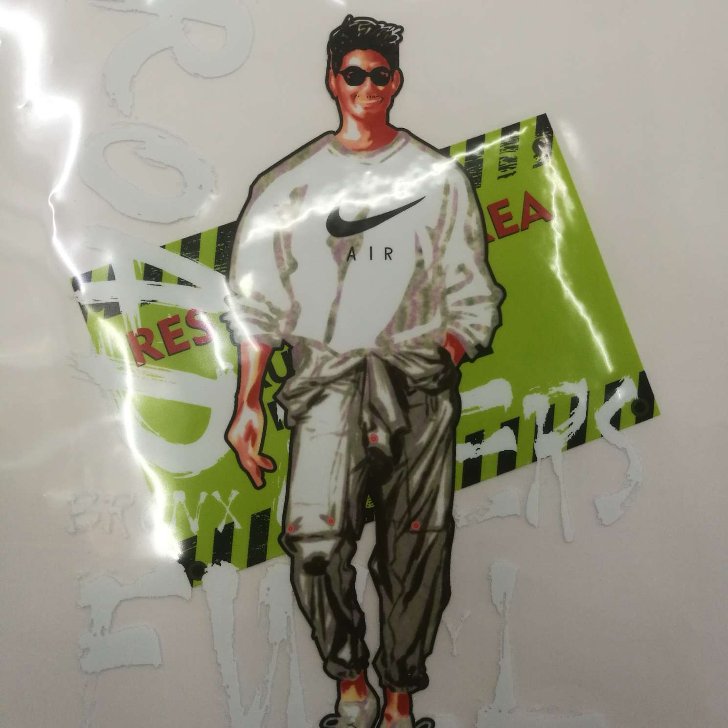 韩国烫画 热转印烫画 柯式烫画 T恤服装DIY热转印高弹烫画 烫画贴 印花图案 服装辅料 商标 烫画烫标