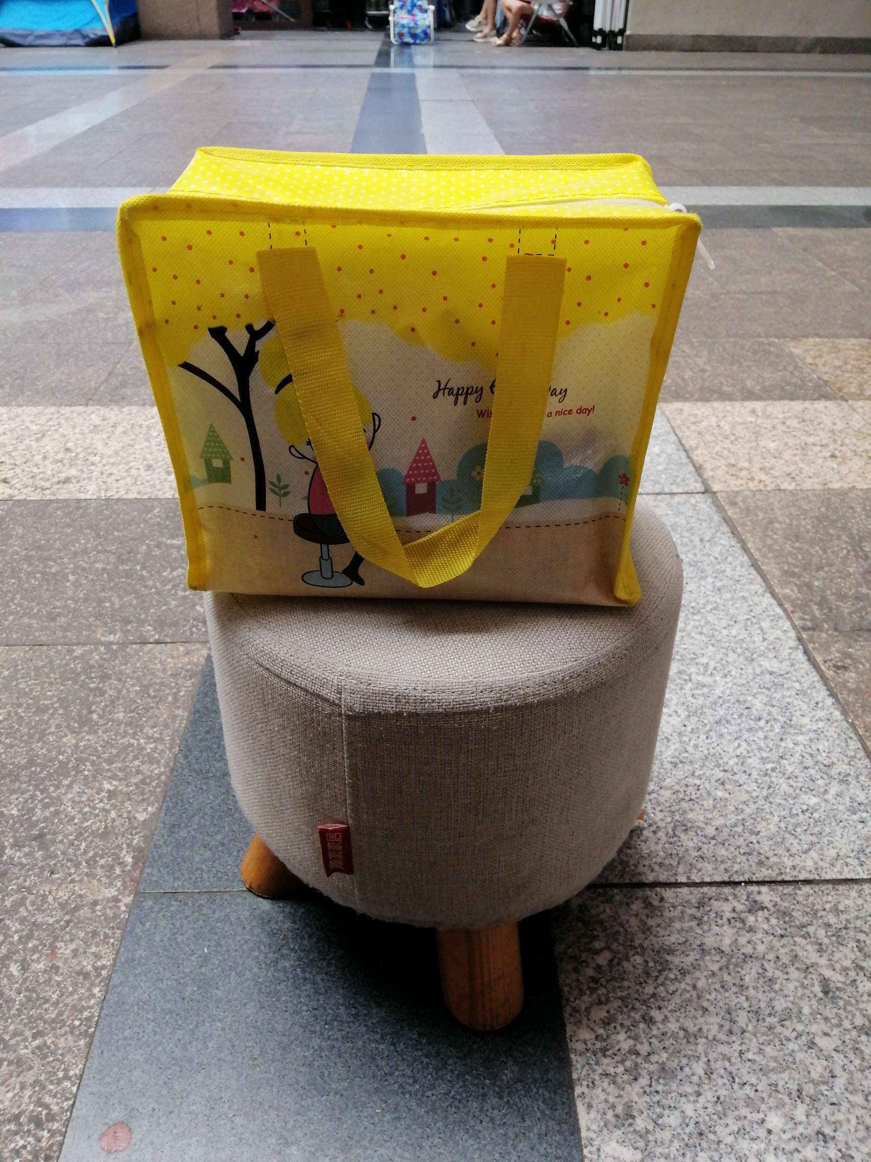 Super Small Non-Woven Bag Storage Bag Zipper Bag Packing Bag