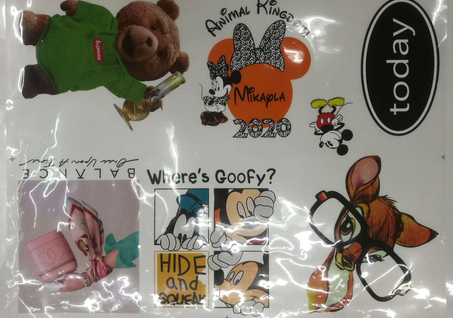 Korean heat transfer printing, heat transfer printing, offset heat transfer printing, T-shirt clothing DIY, heat transfer printing, high-elasticity heat transfer printing, heat transfer sticker printing patterns, clothing accessories, trademarks, customized heat transfer printing details Picture