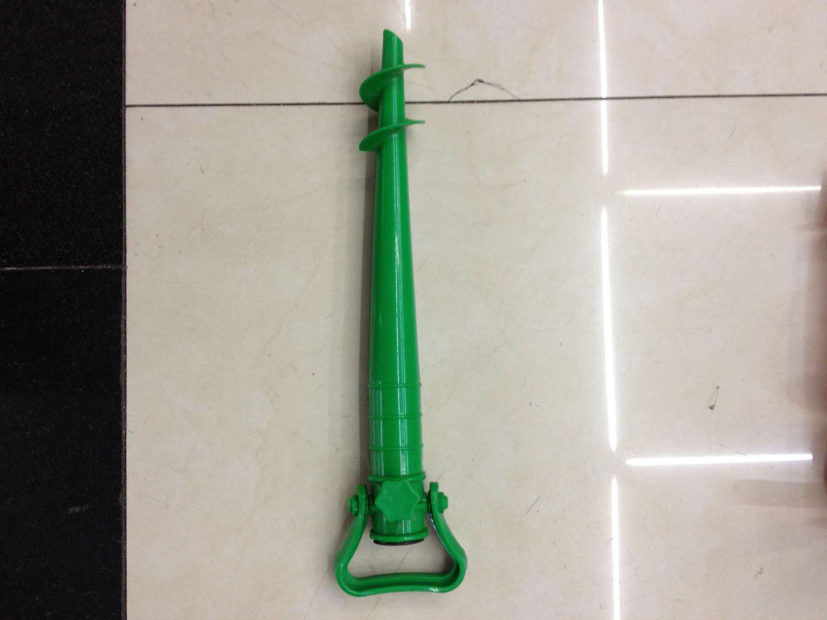 Plastic base of beach umbrella, beach drill bit details Picture