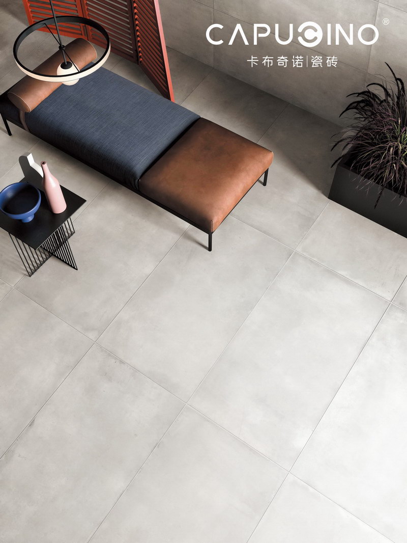 Cappuccino Tile Heritage · Concrete Series Matte Surface 1912 600X1200 Or6001/6002/6004 Application Scenario