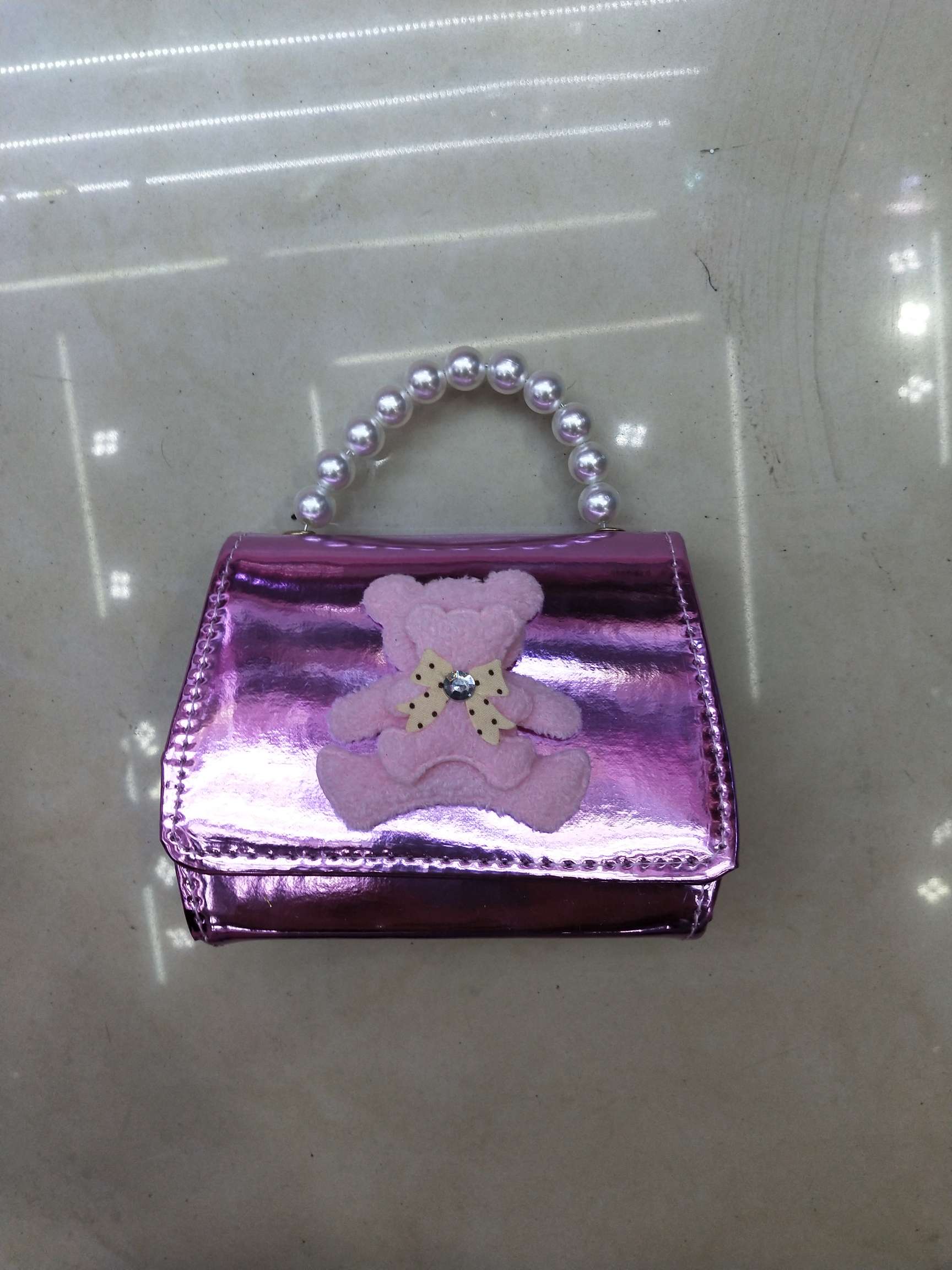 Cute little bear princess bag, dinner bag, coin purse, online red envelope, cute little girl bag