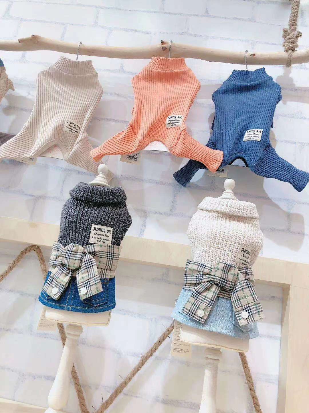 狗狗服装实物图