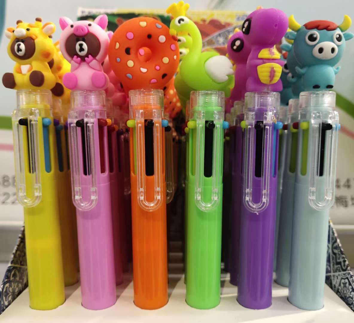 六色笔 多色笔 工艺笔 卡通笔